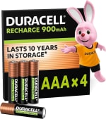 Duracell Rechargeables piles AAA (lot de 4) pour 7,90€ chez Amazon