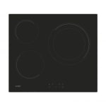 Placa Vitrocerámica Candy CH63DCC, 5700W, 60 cm, 3 Zonas Cocción, 9 Niveles por 89€