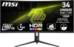 MSI MAG 342CQR E2 34 Inch UWQHD Curved Gaming Monitor - 1500R 3440 x 1440 VA Panel 18