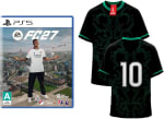 EA SPORTS FC 27 para PS5 con jersey de regalo (talla G) por $1,599 en Amazon
