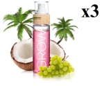 3 x 100ml de Suero para el crecimiento del Pelo COCOSOLIS Grow Spray por 59.97€