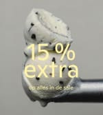 15% extra korting op alle sale bij besteding vanaf €50 bij OPUS