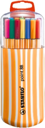 STABILO point 88 pack de 20 rotuladores por 8,72€ en Amazon