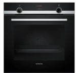 Horno - Siemens HB514AER4, Multifunción, Hidrolítica, 71 l, 60 cm, Cristal negro por