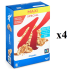 4 Paquetes de Kellogg's Special K Classic 700g por 10.15€