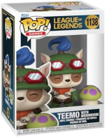 Funko Pop! & Buddy: League of Legends - Teemo with Shroom por 11,20€ en Amazon