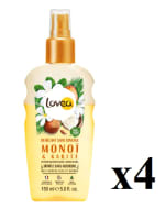 4 x 150ml de LOVEA Desenredante sin aclarado Monoi & Karité por 7.96€
