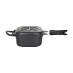 MasterPro Foodies Collection - Sartén Doble de Aluminio Fundido 30x24x12 cm a 19.99€
