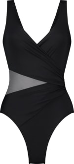 Hunkemöller Dames Badmode Badpak Shaping Shell Mesh (Small) voor €17,40 bij Bol