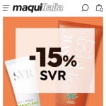 -15% de Descuento en SVR desde Maquillalia.