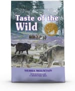 Taste of the Wild Sierra Mountain Cordero pienso para perros 12.2 Kg por 45.89€
