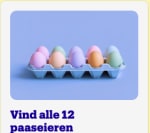 Vind alle 12 paaseieren bij BOL en ontvang 10 gratis cadeau sparen punten