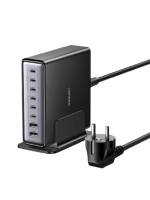 Ugreen Nexode 200W 6-Port USB Desk Charger space grey voor €59,99 dmv code bij Ugreen