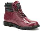 Botín Charol Mujer Colorado Women Burdeo Cat por solo $49.990 en Zapatos CL Chile