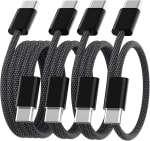 Cable USB C a USB C Carga Rápida - 4Pack [2M+1M+1M+0.5M] 60W por 7.49€