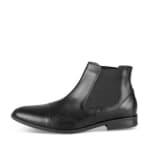 Bottines NOIR Homme CUIR motif Uni A enfiler MEGIS CASUAL à 15€
