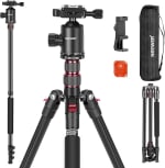 Trípode NEEWER 77" 197cm Aluminio 15,4kg por $1,426 | Amazon