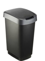 Cubo de basura Rotho Twist de 50L con tapa sin BPA por solo 17.28€