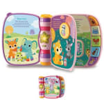 VTech Libro Primeras canciones rosa para bebé por 12.09€.