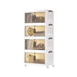 SONGMICS Boîte de rangement empilable 4 x 45 L pour 55,99€ chez Songmics