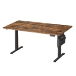 VASAGLE Bureau sta-bureau 180 x 80 cm vintagebruin voor €89,99 bij Joybuy