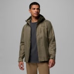 Veste imperméable avec capuche COLUMBIA homme Stone Green pour 69,99€ chez Decathlon