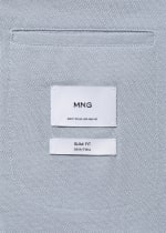 Americana Verner slim fit algodón por 13,99€ en Mango Outlet