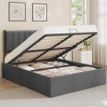 VASAGLE Double Ottoman Bed Frame 135 x 190cm for £125.99