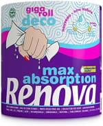 2 rollos Renova de Cocina Absorbente (Gigaroll Decorado) por 5.44€