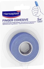 Hansaplast venda cohesiva para dedos 5 m x 2,5 cm por 1,25€ en Amazon