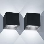 ledmo 2 Piezas 20W Aplique Pared Exterior/Interior 6000k por 18.99€