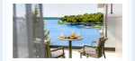 Croacia Hotel en la playa con Media Pensión desde 98€ para 2 personas.