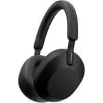 Sony WH-1000XM5 Wireless Noise Cancelling Headphones with Soft Case - Black