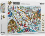 Winter Sports puzzel 1000 stukjes voor €7,50 bij boekenvoordeel
