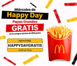 Cupón McDonald's: Papas Grandes Gratis comprando $59