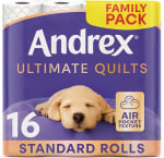 Andrex Ultimate Quilt Toilet Roll (16) for £4.99 at Amazon
