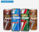 GOLDEN POWER Energydrink voor €0,50 bij de Aldi