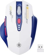 Uineer Ratón Inalámbrico 2,4 GHz, Batería Visible, 4 DPI por 14.53€