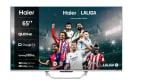 TV 65" Haier QLED 4K UHD H65Q800UX Smart TV, por 399€