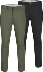 JACK & JONES Jjimarco Jjdave Akm 2 Pack chino-broek voor €34,39 bij Amazon