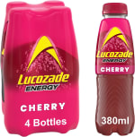 Lucozade Energy Cherry 380ml (pack of 4) for £3.24 at Amazon