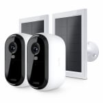 2-Pack Arlo Essential3 2K beveiligingscamera & zonnepanelen voor €139,99 bij Nbb