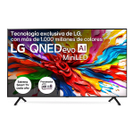 TV QNED MiniLED 55" LG 55QNED92A6A, UHD 4K, Procesador Inteligente α8 por 449.65€
