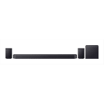 Barra sonido Samsung HWQ990H 11.1.4 canales, 756 W RMS, Dolby Atmos por 749€