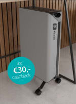 Tot €30,- retour op een Duux Edge (Oil) kachel (cashback)