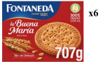 6 Cajas de FONTANEDA Galletas María 707 g. por 10.33€