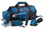 Combo Router 550W Rotomartillo y Lijadora Orbital con Bolso por $2,997 en Home Depot