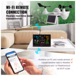 Estación meteorológica WiFi SucceBuy 7 en 1 por 54.92€