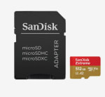 SanDisk Extreme microSDXC UHS-I U3 512 Go + Adaptateur SD à 152,95€