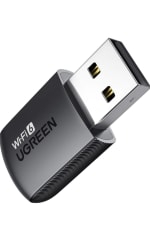 UGREEN Adaptador WiFi 6 AX900Mbps Stick USB 3.0 Antena Doble 5GHz 2.4GHz por 8.99€